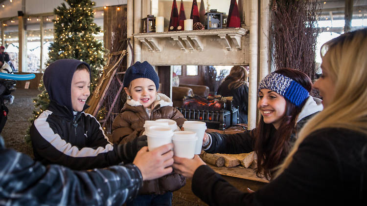 Blue Cross RiverRink Winterfest and the Free Library of Philadelphia host a weekly reading event for kids