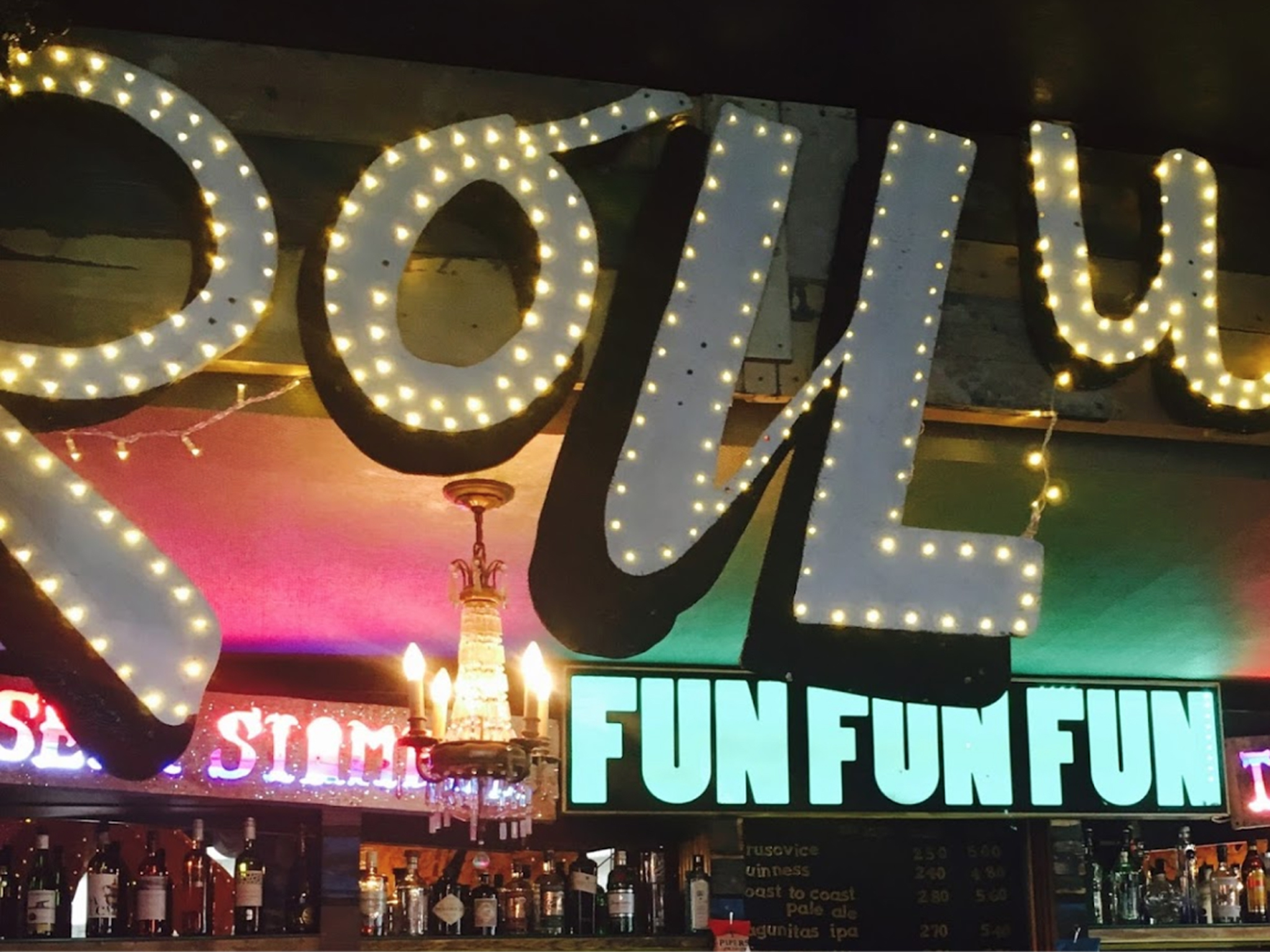 Vaulty Sign In Vaulty Towers | Bars and pubs in Waterloo, London