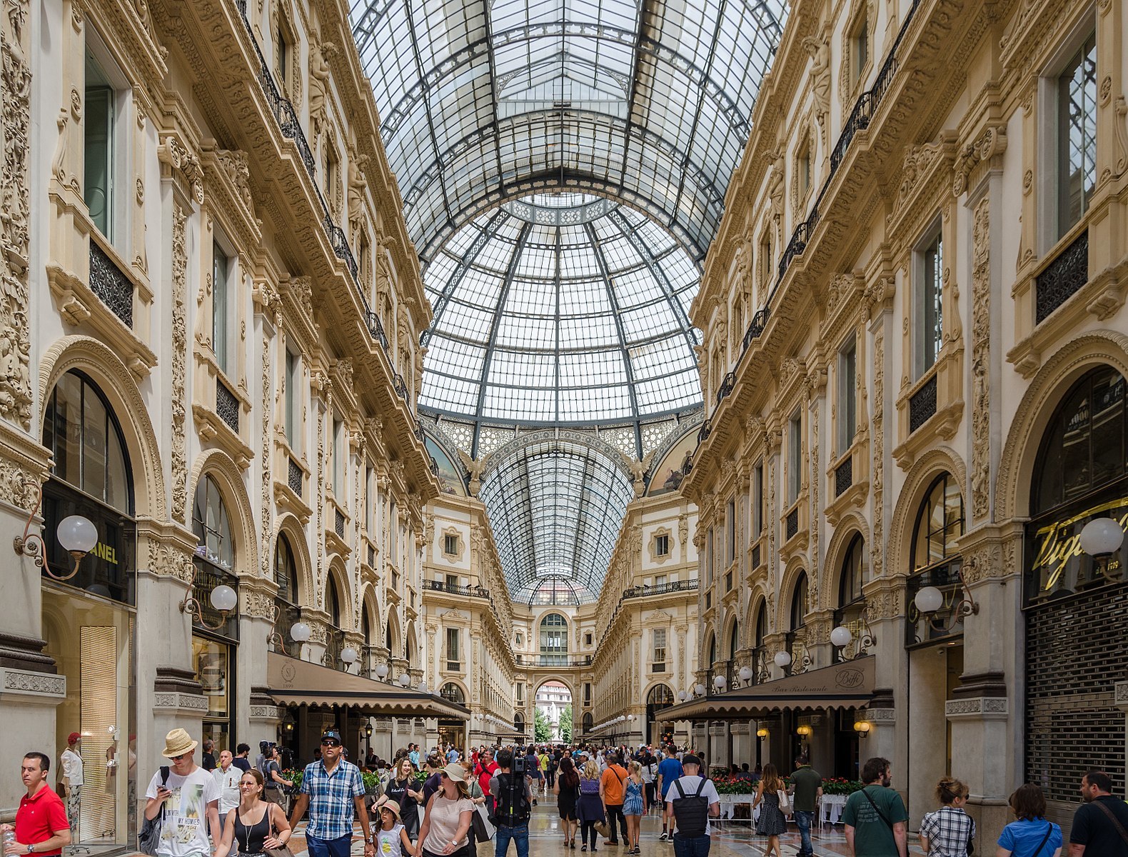 Galleria Vittorio Emanuele II in Milano. It's one of the world's