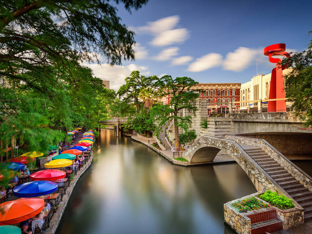 View of City San Antonio, Texas