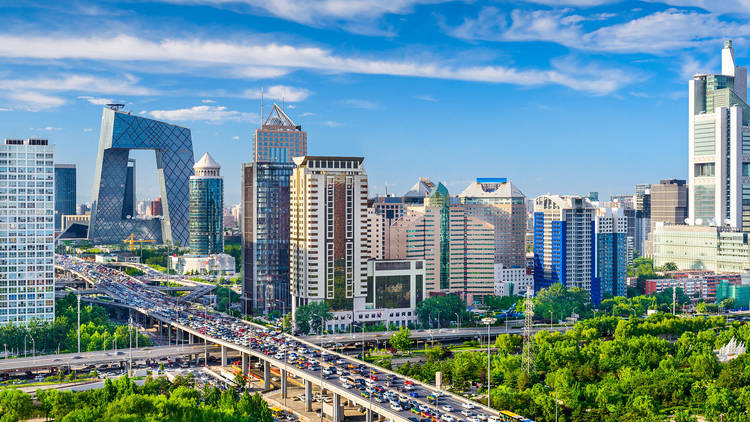 Beijing skyline