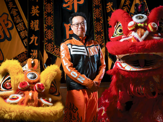 lion dancer Lion Dancing