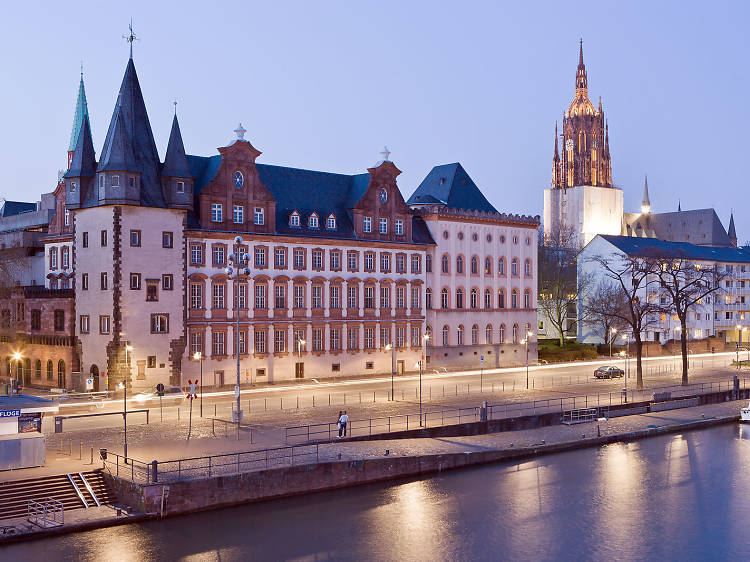 View from the Eiserner Steg, Frankfurt