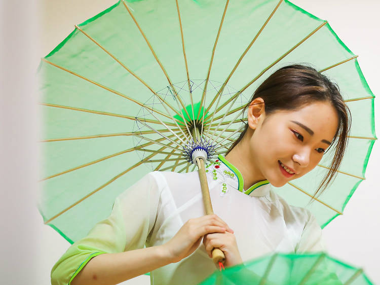 CNY Umbrella Dance