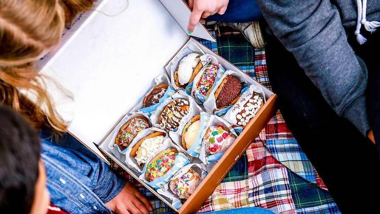 Ice cream sandwiches from CREAM