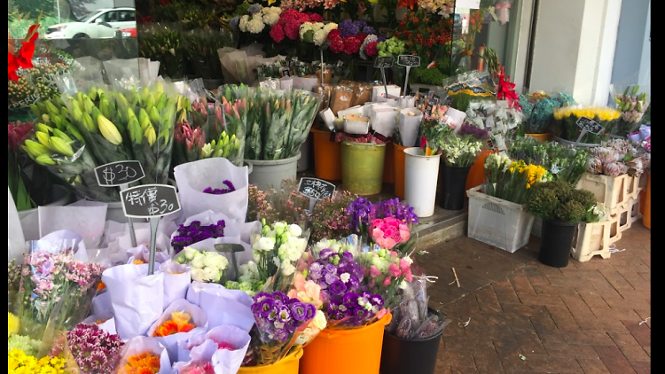 Mong Kok Flower Market