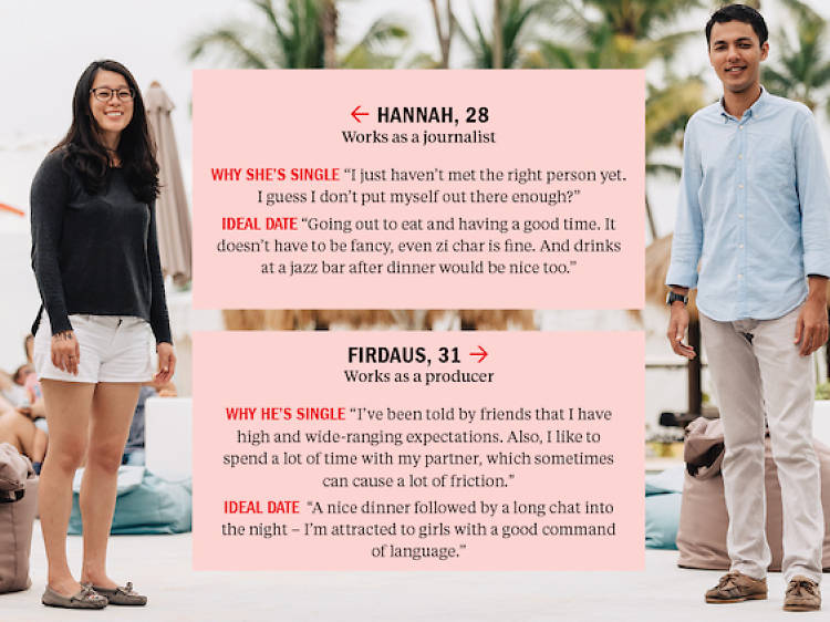 Find me a date: Hannah and Firdaus