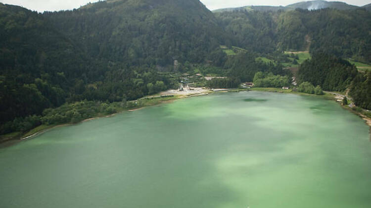 Dip your toes in Lagoa do Fogo