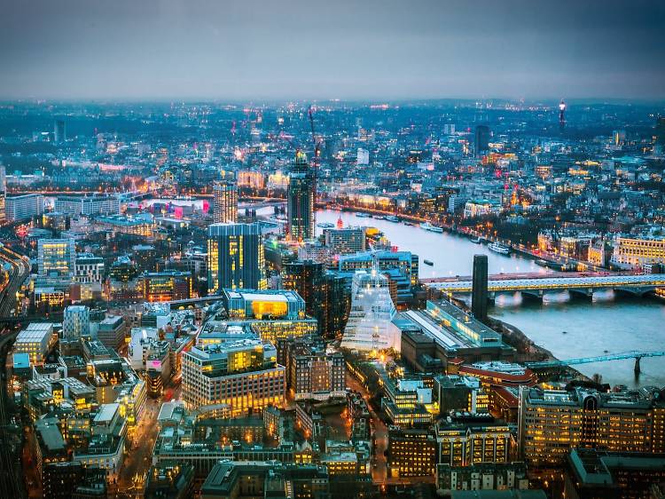 London, view from the shard