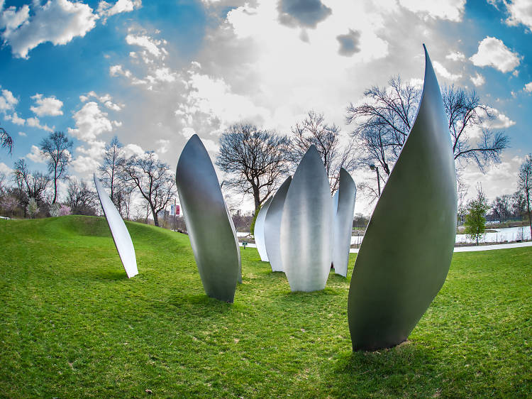 Explore the city's abundance of public art