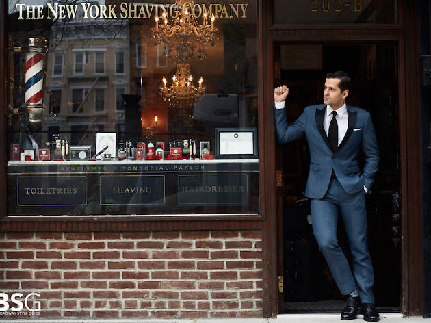 Afeitado exquisito de The New York Shaving Company Afeitado exquisito de The New York Shaving Company