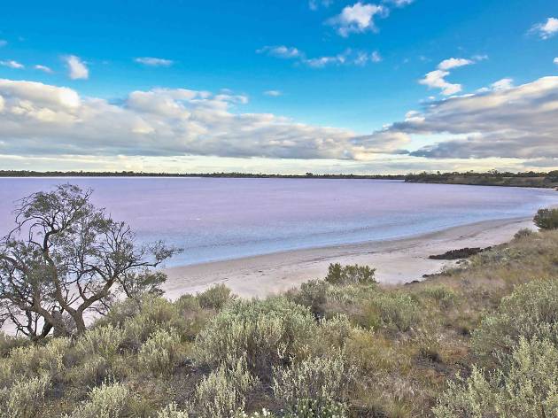Pink Lakes Murray-Sunset Pink Lakes Murray-Sunset