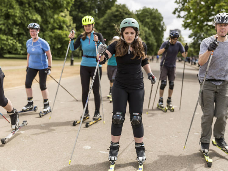 Rollerski courses