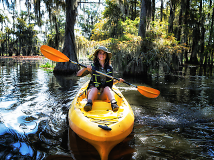 Take in the sights on a relaxing kayak tour