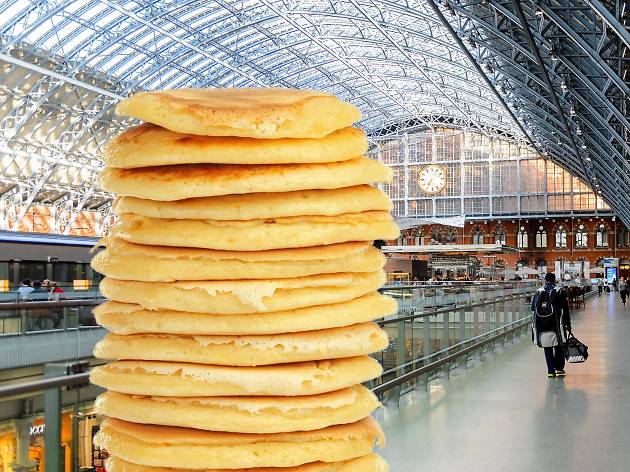 Flippin’ heck: St Pancras has changed its name to St Pancake Flippin’ heck: St Pancras has changed its name to St Pancake