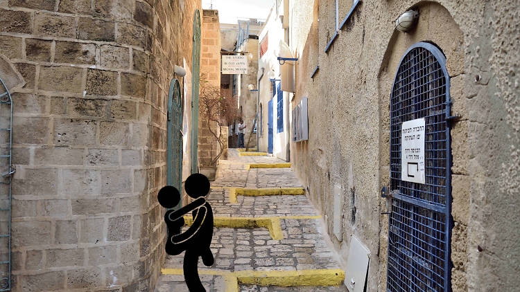 The alleys of Old Jaffa