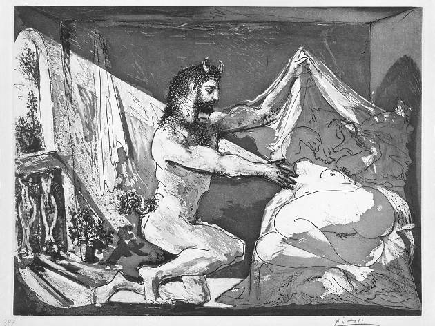 Fauno descubriendo a mujer Fauno descubriendo a mujer
