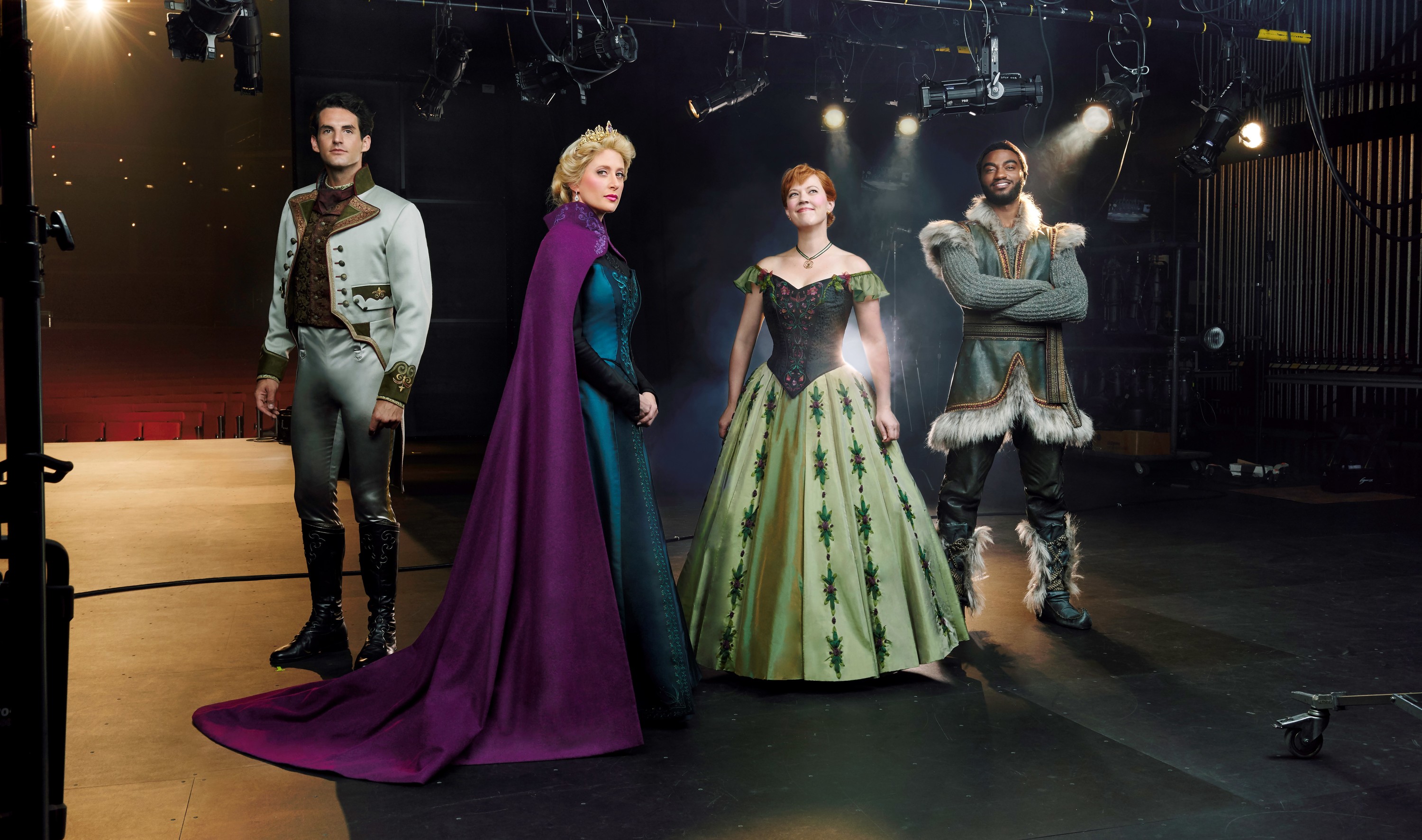 Frozen 2025 broadway costumes