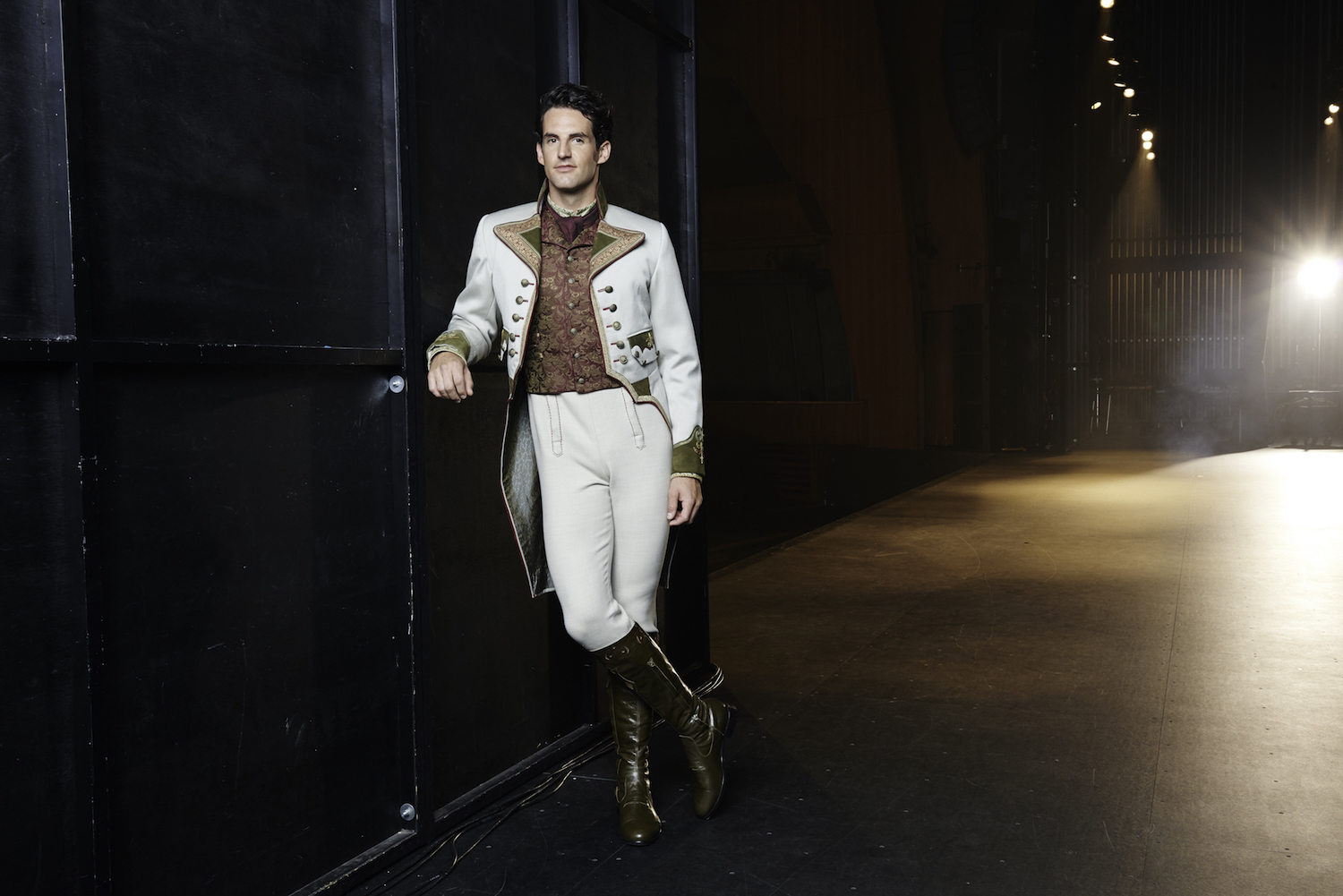 Frozen - John Riddle as Hans in Frozen on Broadway, Photo by Andrew Eccles