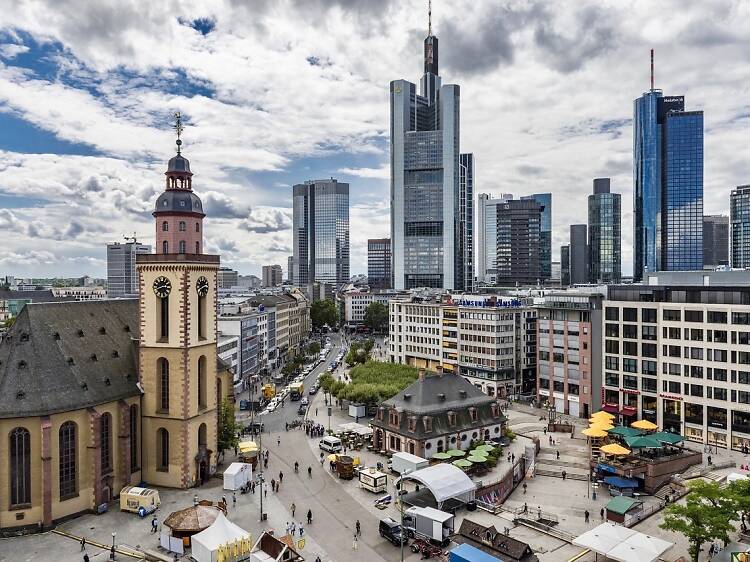 Frankfurt Hauptwache Plaza