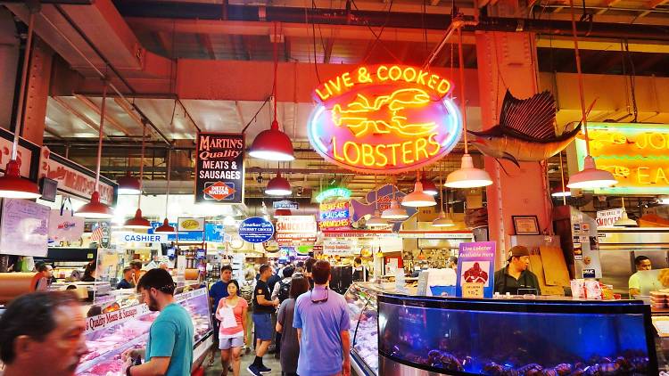 Reading Terminal Market is an essential experience for anyone visiting Philadelphia. 