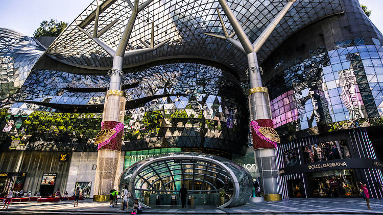 Seek refuge from the sun in a shopping mall