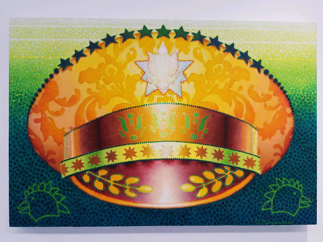 Ed Paschke, Orange Hat, 2004. Ed Paschke, Orange Hat, 2004.