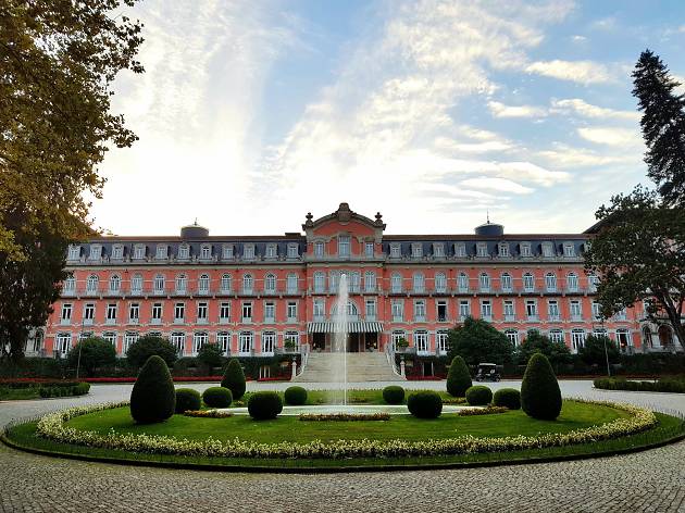 Termas de Vidago O Vidago Palace fica no concelho de Chaves