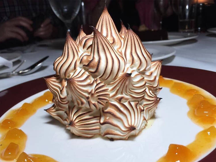 Baked Alaska at Delmonico’s