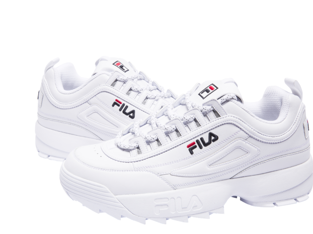 fila shoes transparent