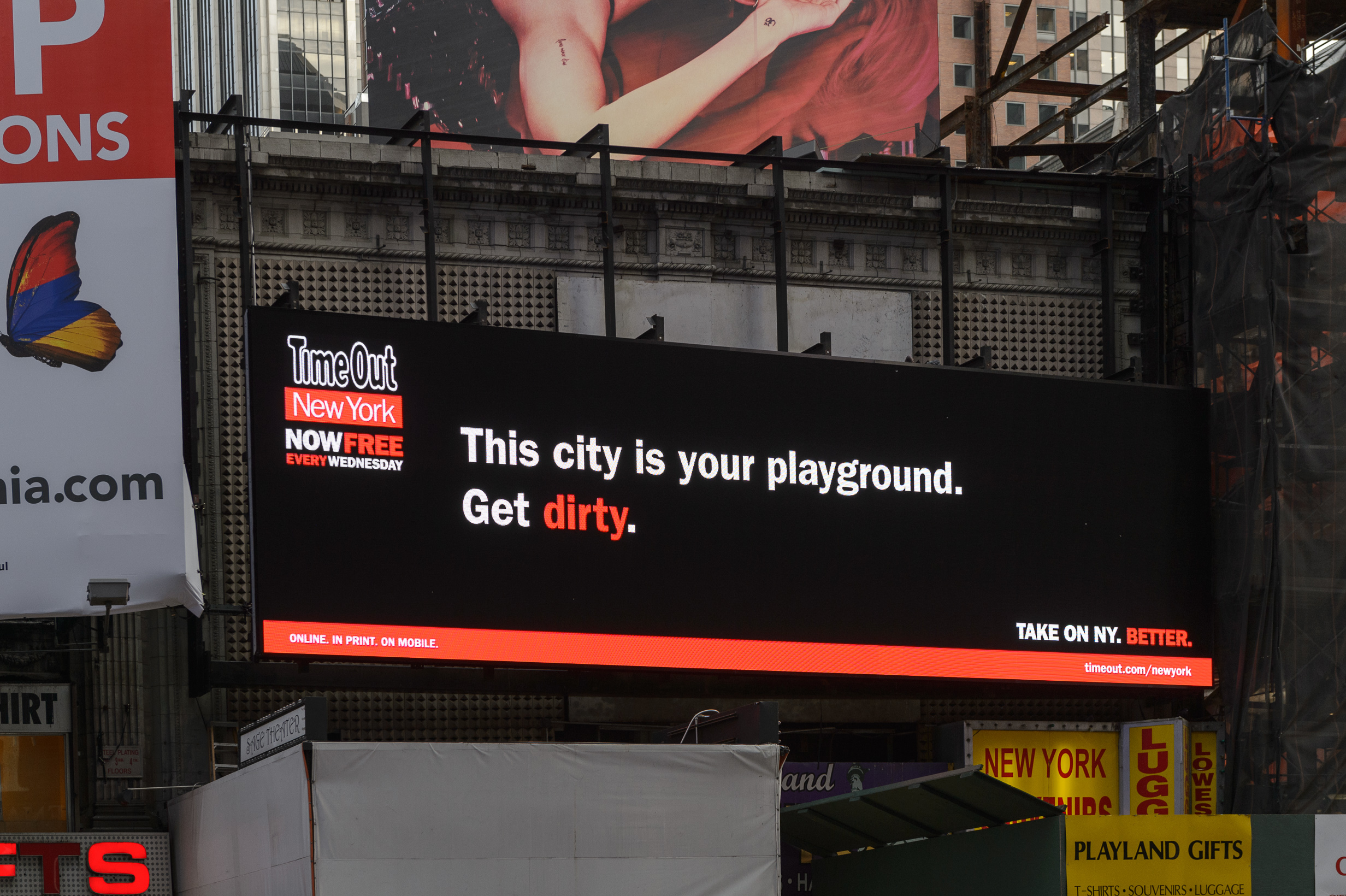 Time Out New York Ad Campaign Takes On the City