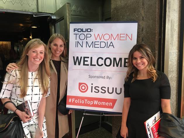 Three Time Out editors honored as Rising Stars at the Folio: Top Women in Media Awards Three Time Out editors honored as Rising Stars at the Folio: Top Women in Media Awards