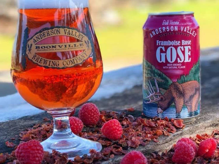 Framboise Rose Gose, Anderson Valley Brewing, Boonville, CA