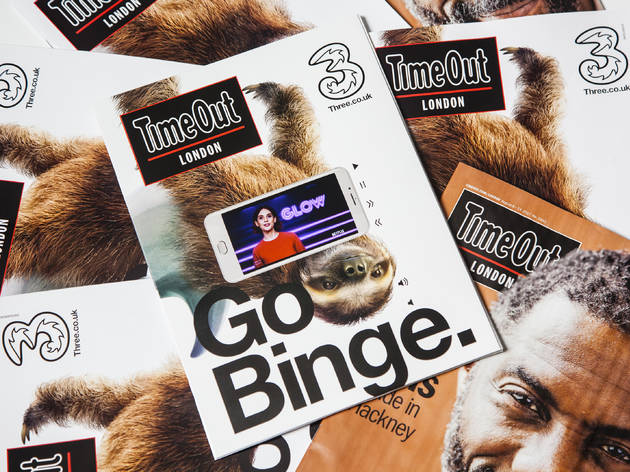 Take Time Out to Go Binge: Time Out London delivers UK’s first freesheet video-in-print ads as part of a multi-platform campaign for Three Take Time Out to Go Binge: Time Out London delivers UK’s first freesheet video-in-print ads as part of a multi-platform campaign for Three
