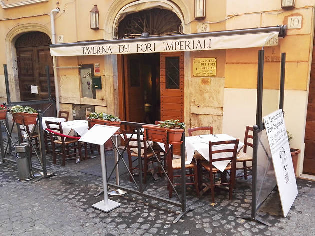 Taverna Dei Fori Imperiali Restaurants In Rome