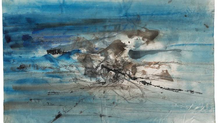 Zao Wou-Ki, Untitled, 1962 Zao Wou-Ki, Untitled, 1962