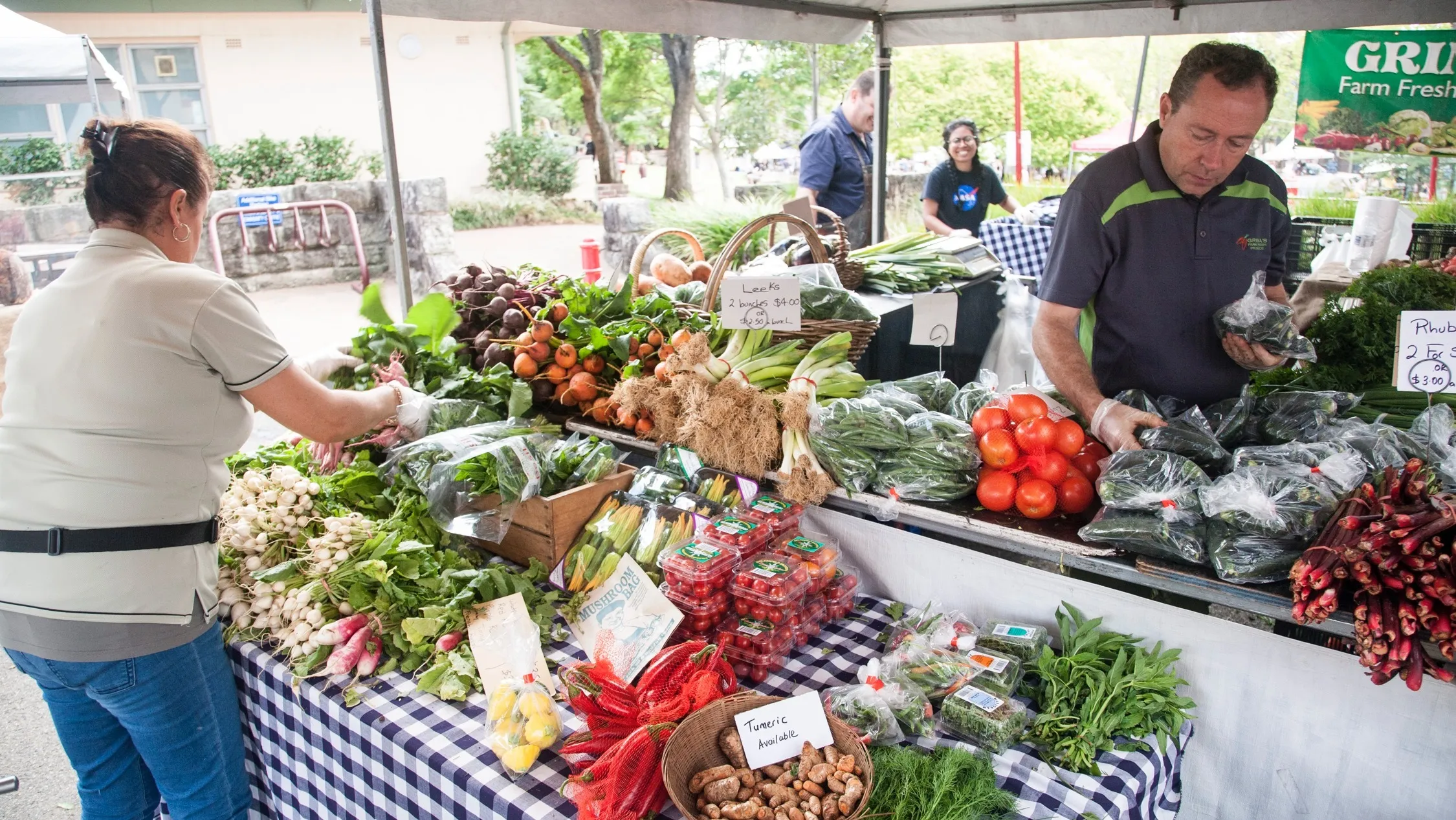 Fresh produce at Northside Markets