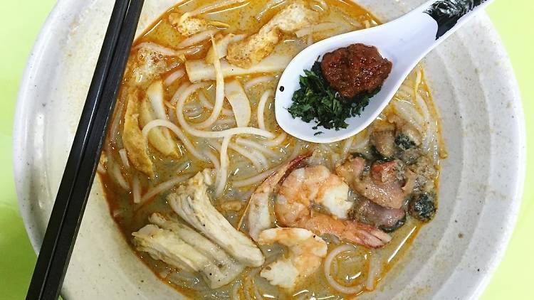 Famous Sungei Road Trishaw Laksa