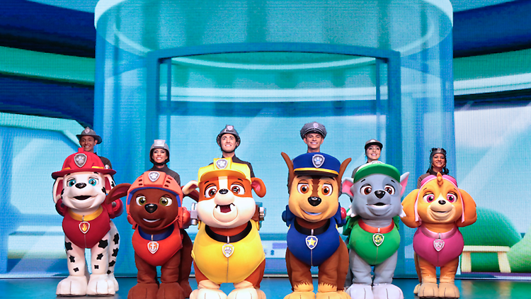 Paw patrol live race to store the rescue