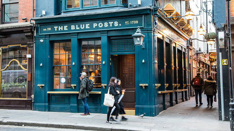 The Blue Posts, Rupert Street