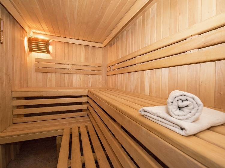 Saunas are for revealing all