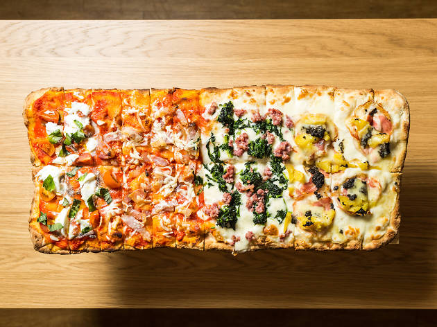 sora lella, pizza mezzo metro, pizza romana