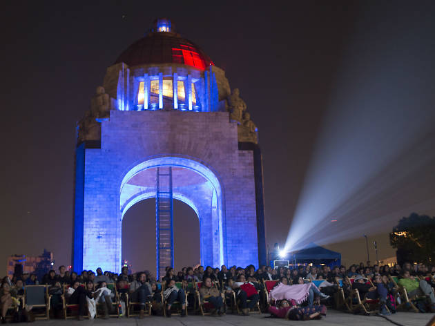 Ambulante Gira de Documentales Ambulante, Monumento a la Revolución