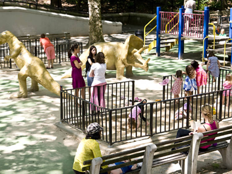 Dinosaur Playground Riverside Park