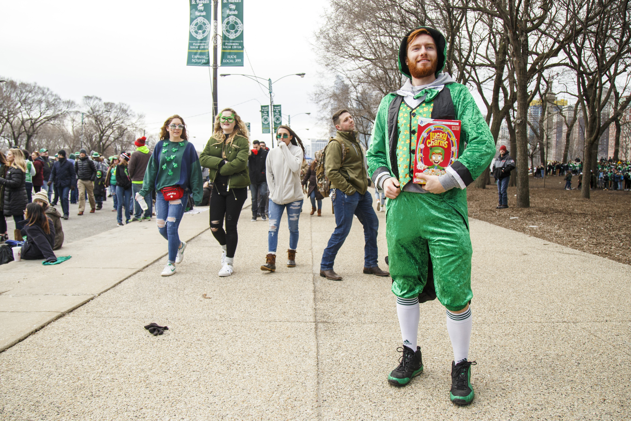 Chicago’s St. Patrick’s Day parade and river dyeing turned the city green