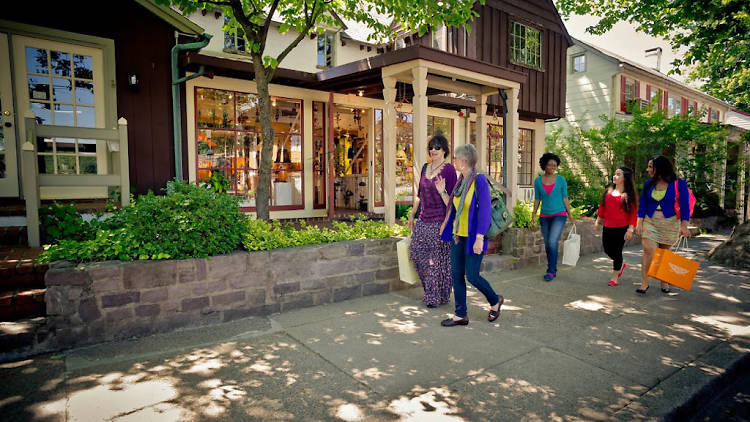 You can shop for days along Main Street in New Hope, PA