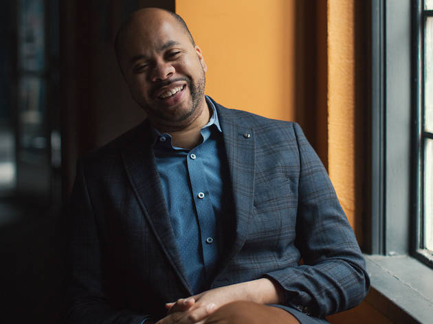 R. Eric Thomas Elle columnist R. Eric Thomas talks about Trump, his new play, Mrs. Harrison, and Maxine Waters