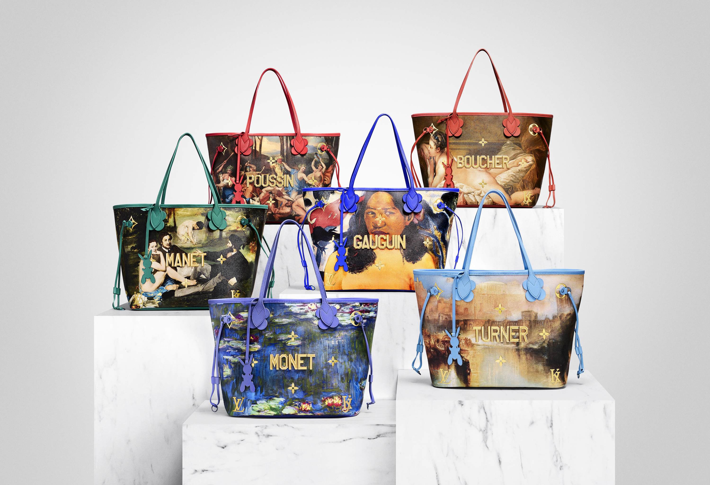 The Louis Vuitton x Jeff Koons handbag collection recreates the