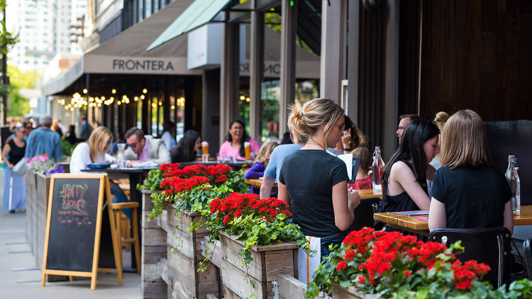 restaurant patio