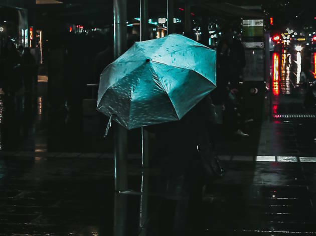 Umbrella on Melbourne Umbrella on Melbourne